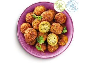 sudnsol menu végétal les falafels bouchées falafels quinoa bol