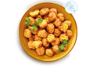 sudnsol menu végétal les falafels bouchées pépites lentilles corail coco curry bol
