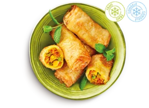 sudnsol menu végétal les croustillants nems légumes bol