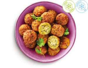 sudnsol menu végétal les falafels bouchées falafels quinoa bol