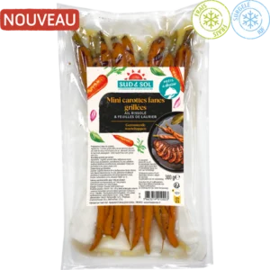 sudnsol légumes grillés gamme des chefs mini carottes fanes grillées