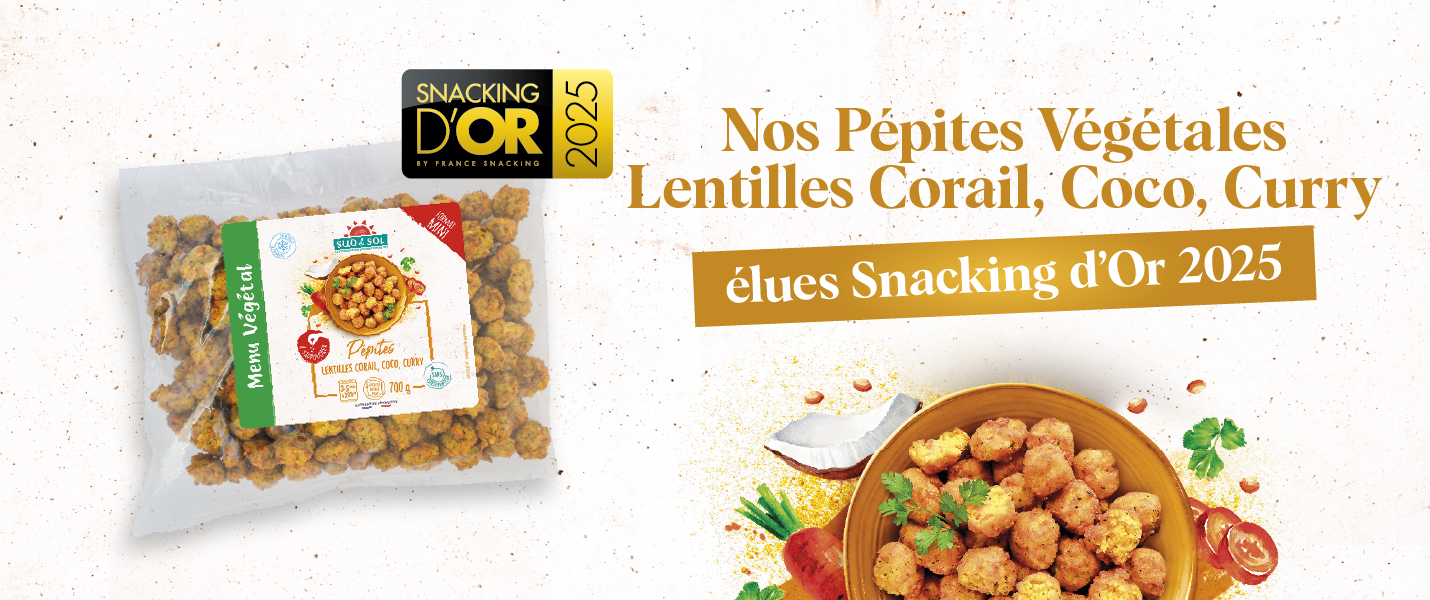 Bannière Snacking d'Or 2025