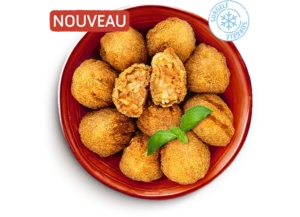sudnsol menu végétal bouchees mini arancini