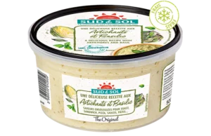 sudnsol tartinables et sauces les classiques artichauts et basilic