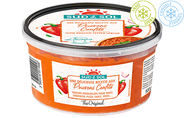 sudnsol tartinables et sauces les classiques poivrons confits
